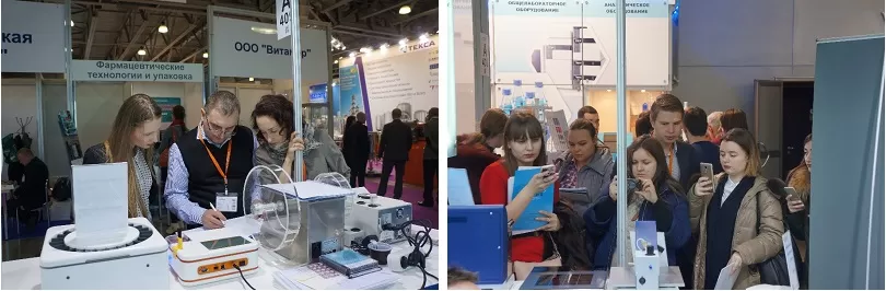 5 Посетители стнеда Донау Лаб Москва на выставке