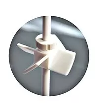 4-х лопастная 45° угловая насадка с покрытием из ПТФЭ для верхнеприводной мешалки Wiggens 4-х лопастная 45° угловая насадка с покрытием из ПТФЭ для верхнеприводной мешалки Wiggens