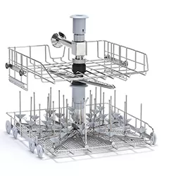 LM40ICS1DS — Двухуровневая универсальная многофункциональная тележка с подключением системы сушки