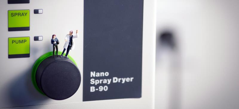 Функциональные возможности Nano Spray Dryer B-90 HP